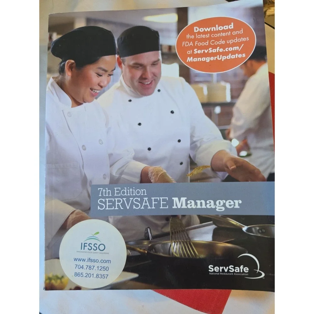 SERVSAFE MANAGER BOOK 7TH ED Book Only